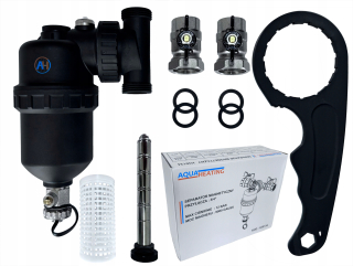 X-HOME MAGNETICKÝ FILTER 1" DN25 SEPARATOR ZNEČISTENIA CO DEMOLDER